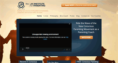 Desktop Screenshot of jaiinstituteforparenting.com